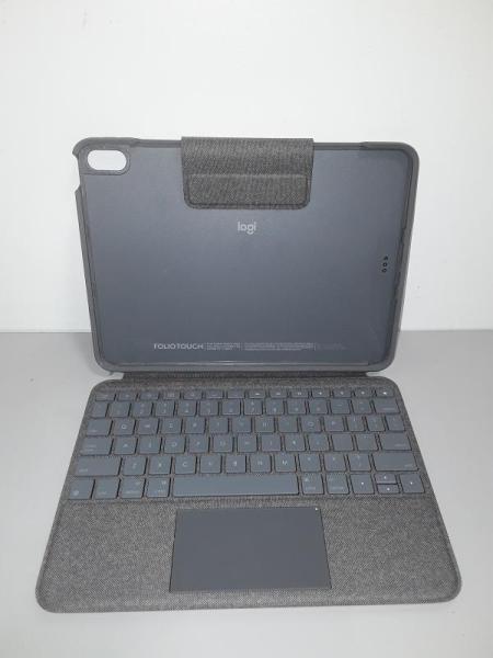 Logitech 11" Folio Touch iPad Graphite Keyboard Case with Trackpad and Smart Connector - MSRP $103