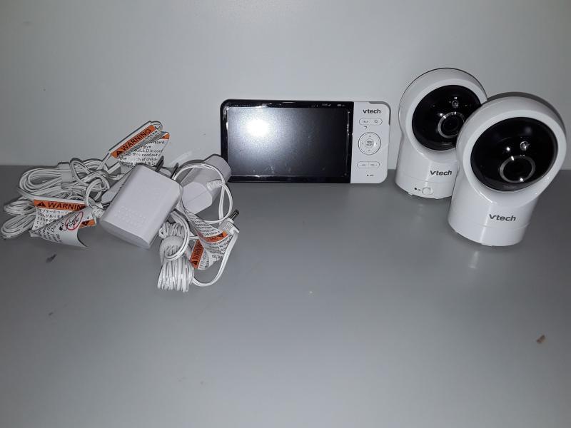 VTech RM7764-2HD Smart Wi-Fi 360 Degree Pan & Tilt 2 Camera Baby Monitor - MSRP $209