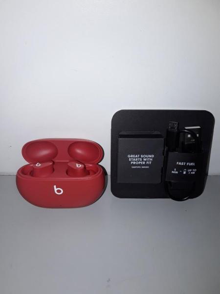 Beats Studio Buds True Wireless Noise Cancelling Red Earbuds - MSRP $99