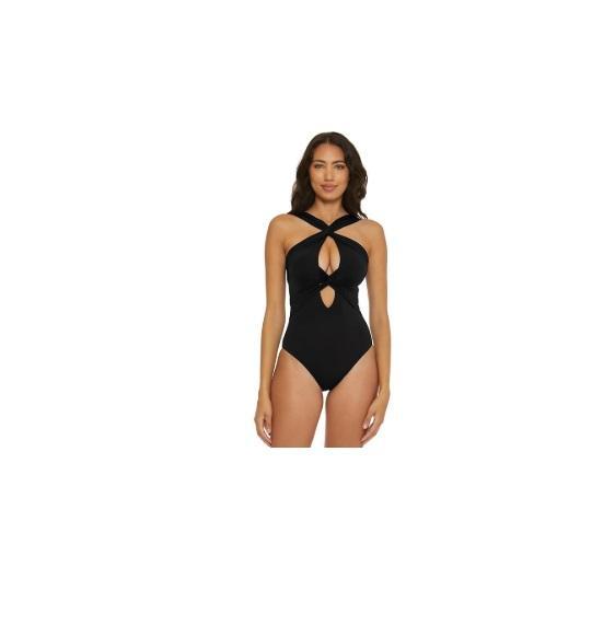 Apparel- BECCA Color Code Gracelyn Twist High Neck 1pc Swimsuit, Canyon View Londyn Ring 1pc Swim -Original MSRP $3,964