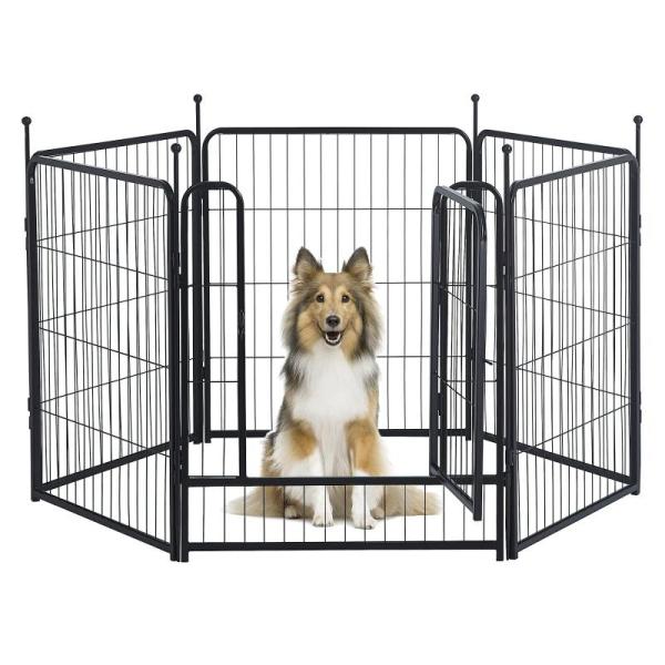 Pet Products - Portable Outdoor Dog Fence, Eheyciga Foldable Human Dog Bed - MSRP $2,025