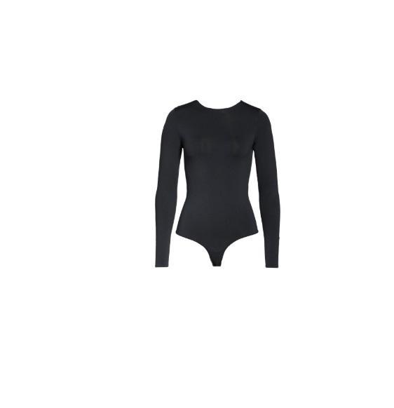 Apparel - SKIMS Essential Long Sleeve Crewneck Bodysuit, Free People Easy Street Crop, Vuori - Original MSRP $2,105
