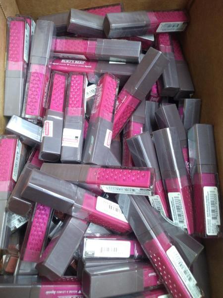 Health and Beauty - Burts Bees 100% Natural Moisturizing Liquid Lipsticks - MSRP $1,539