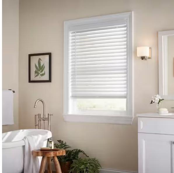 Window Decor - HDC Faux Wood Blinds, Chicology, Perfect Lift Window Treatment, Sun Zero - Est Retail $33,729- 5plts