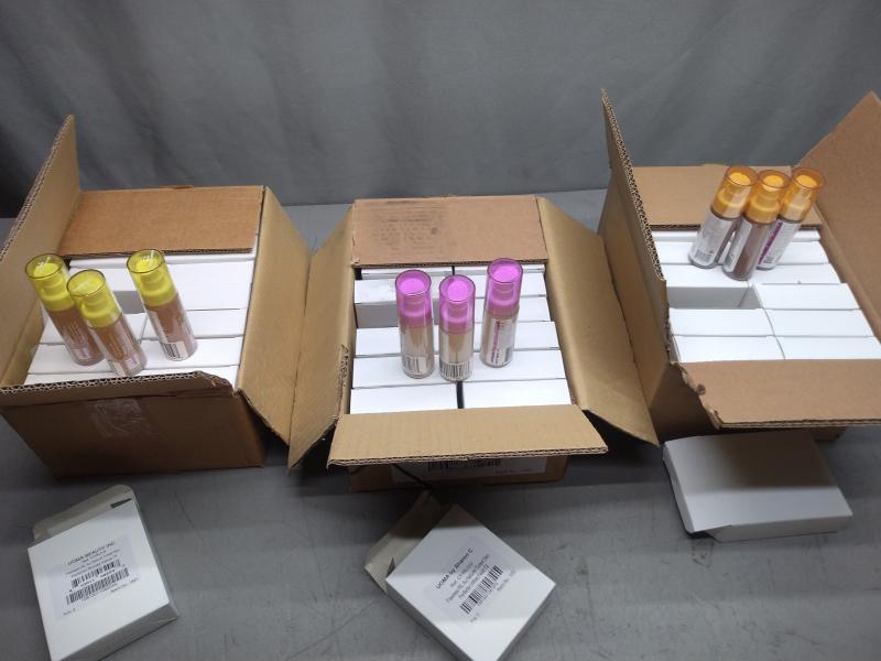 Health and Beauty - Uoma by Sharon C Flawless IRL Skin Perfecting Foundations - MSRP $1,133