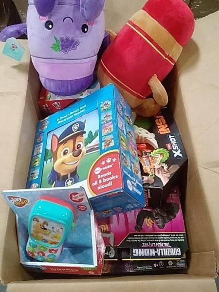 Toys & Games - Hot Wheels City Transforming Race Tower, Light Brown Jumbo Bear Plush - MSRP $4,481