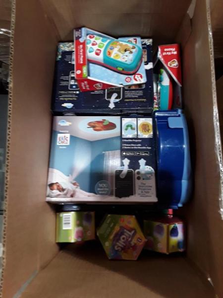 Toys & Games - Hot Wheels City Transforming Race Tower, Moonlite Eric Carle 2 Story Projector Pack - MSRP $5,105
