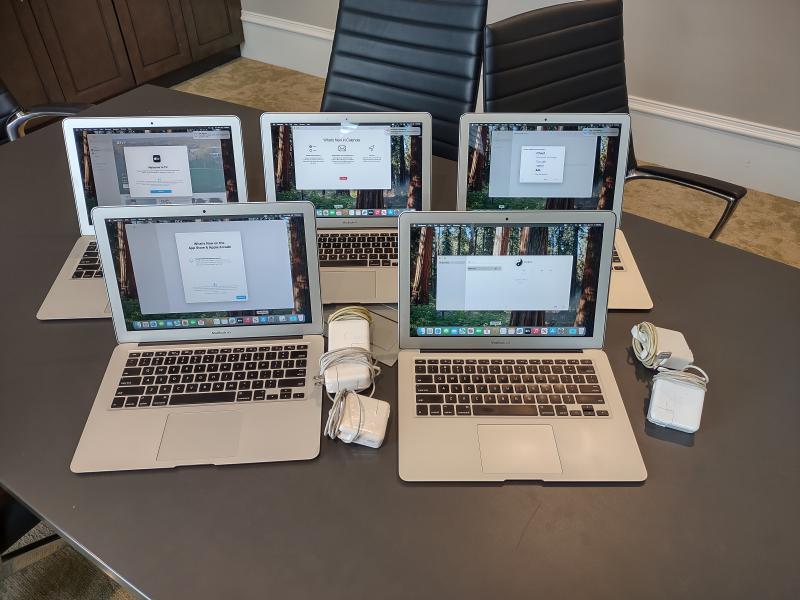 Refurbished Apple MacBook Air A1466 2017 - 5 units - MSRP $5,995