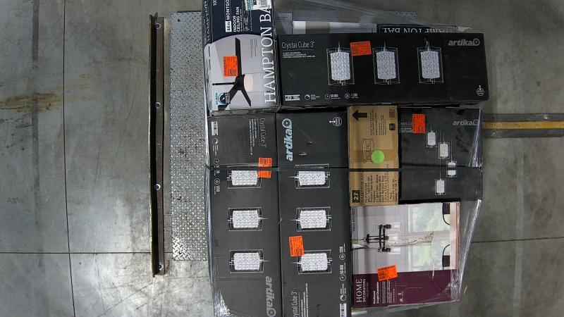 Lighting & Electrical - Feit Electric, Hampton Bay, HALO, Artika, HDC, Commercial Electric - Est Retail $3,974