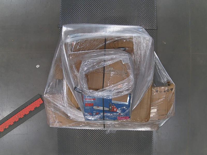 Pallet of AMZ Medium/Large - Husqvarna Gas Chainsaw, Dewalt Planer Stand - MSRP $2,460