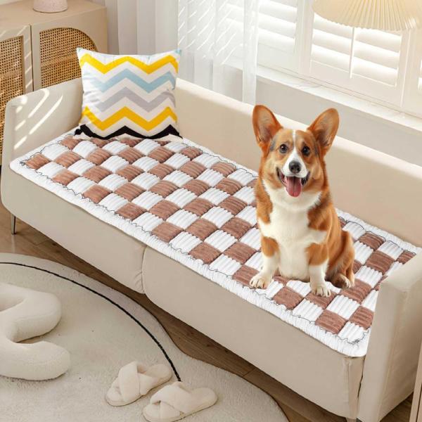 Pet - AIJCOR 27.6" x 82.7" Dog Couch Cover Protector, Purrvana Eco-Friendly Zen Indoor Cat Water Fountain - MSRP $4,160