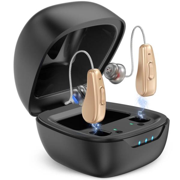 Drugstore - Hearing Aids for Seniors with Noise Cancelling, Withings BPM Connect Blood Pressure Cuff - MSRP $3,625