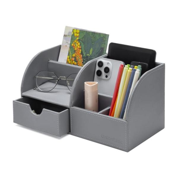 Office - UnionBasic Multifunctional Leather Desk Organizer Storage Box, MACTANO 3D Pink Castle Notebook - MSRP $2,777
