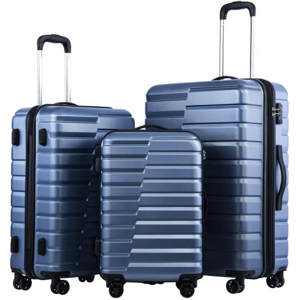 Luggage - Coolife Expandable Suitcase Luggage 3 Piece Set, Joyway 5 Piece Expandable Suitcase Luggage Set - MSRP $1,509
