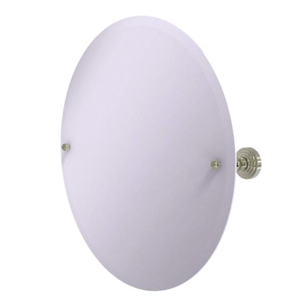 Home Decor - Allied Brass P1090 Frameless Round Tilt Beveled Edge Wall Mirror, National Tree Company Trees -MSRP $2,043