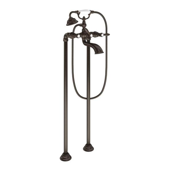 Home Improvement - Moen S22110ORB Weymouth Two Handle Tub Filler, Allied Brass PG-72-36 Double Towel Bar - MSRP $6,765