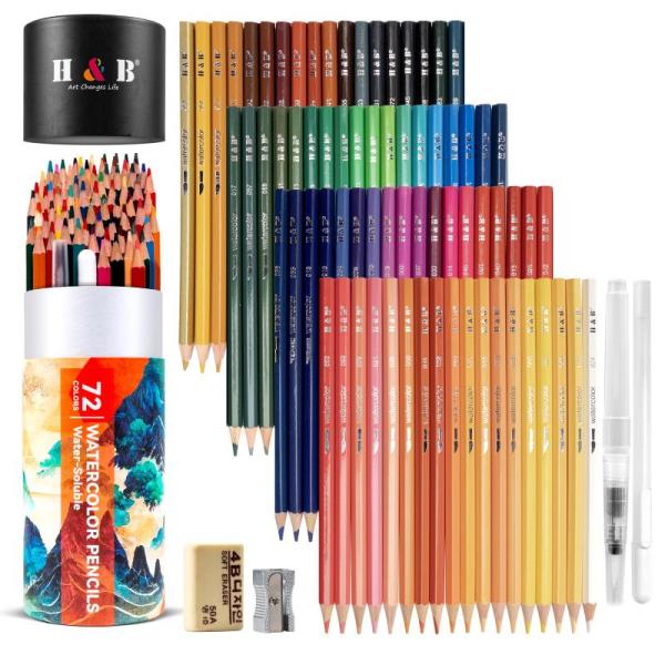 Office Product - Itari A4 Thermal Printer Papers, H&B Colored Pencils, RANLOVE Desk Cable Clips - MSRP $2,936
