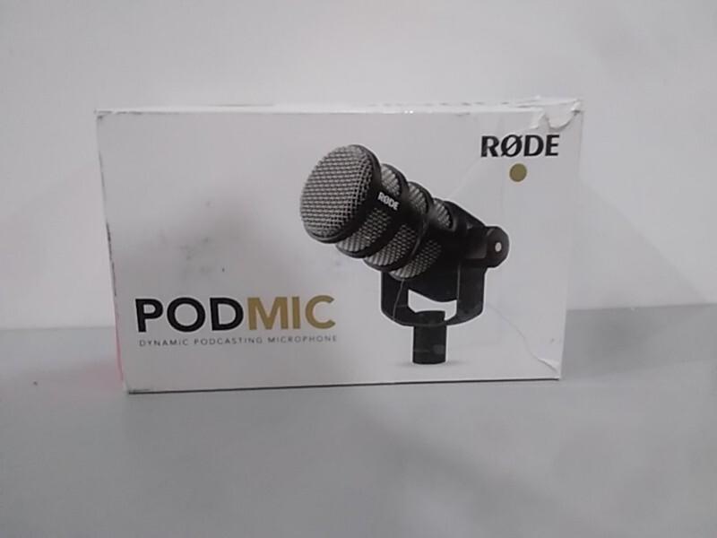 RODE PodMic Dynamic Podcasting Microphone - Est Retail $99