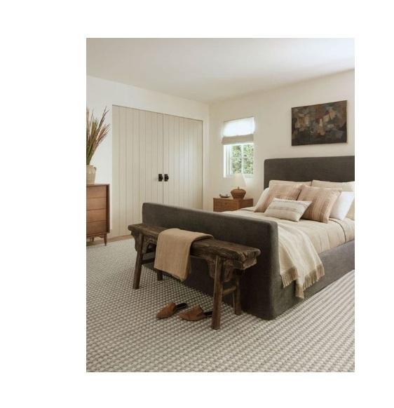 TRUCKLOAD- Furniture - Amber LewisxLoloi Ojai Ivory/Natural Area Rug, Jeffie Wood And Fabric 7pc Dine Set -MSRP $70,436