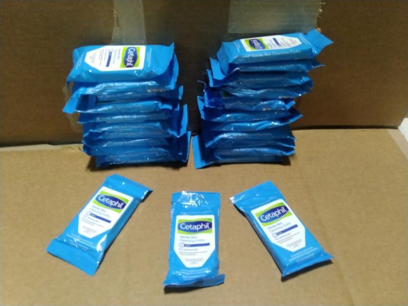 Cetaphil Gentle Skin Cleansing Cloths 25 pack - MSRP $100