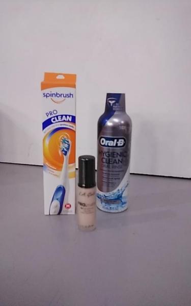 Health and Beauty - Oral-B Breath Therapy Mouthwash, Arm & Hammer Spinbrush ProClean Toothbrush - MSRP $19,636
