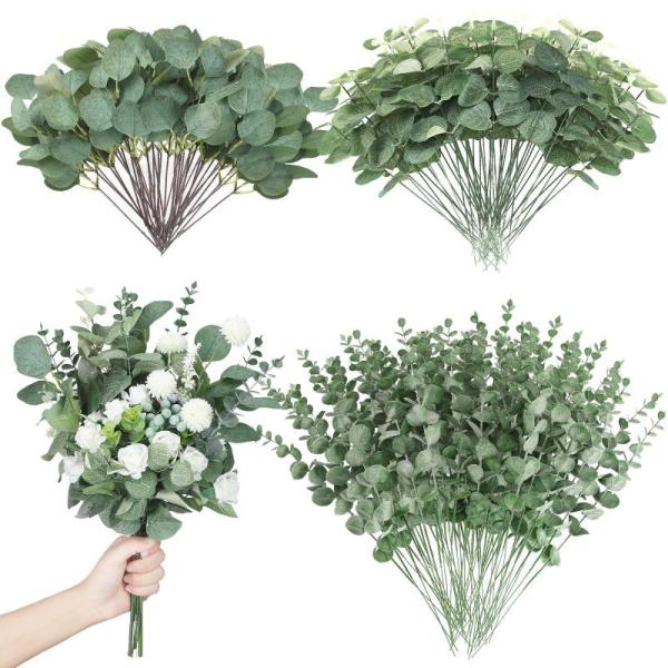 Home - 180pcs Mixed Faux Eucalyptus Bundle Floral Arrangment Parts, Electric Heated King Mattress Pad - MSRP $8,882