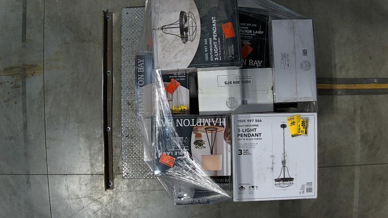 Lighting & Electrical - PetSafe, HDC, Hampton Bay, DSI Lighting, Progress Lighting, BEYOND BRIGHT - Est Retail $3,028