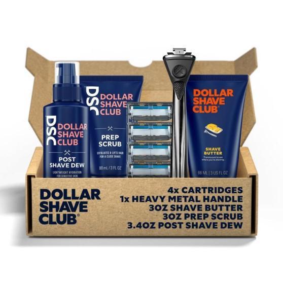 Beauty - Dollar Shave Club Gift Set, Ilia Serum Concealer, Native Lilac & White Tea Body Wash - MSRP $1,533