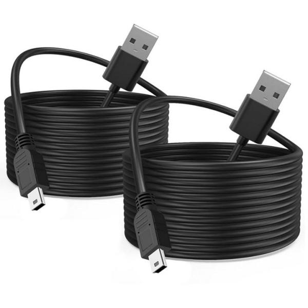 PC & More - FTUINL 2pk USB A to mini-B Data Transfer Cable, lohepon Starlink Gen 3 75ft Satellite Cable - MSRP $2,057