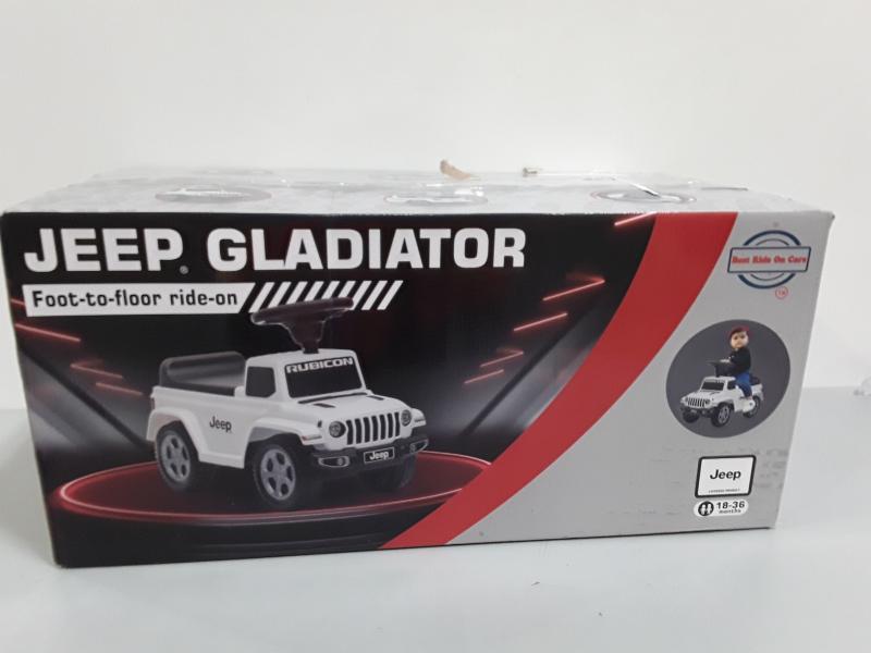 Best Ride on Cars Jeep Push Riding Car - White - Est Retail $46
