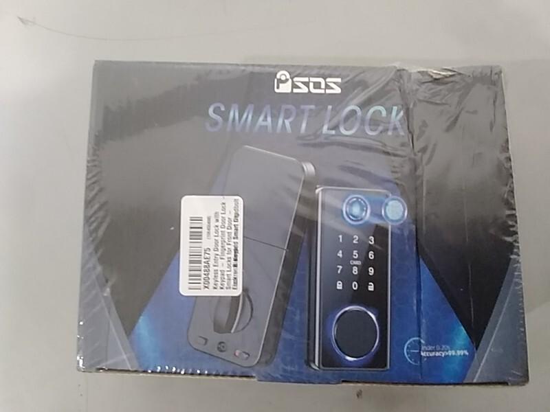 Smart Front Door Lock Keyless Entry with Fingerprint & Keypad with Auto-Lock & App Control - MSRP $56
