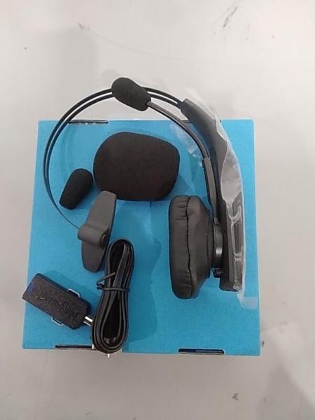 BlueParrott B350-XT Mono Bluetooth Wireless Headphones with Microphone, Black - MSRP $89