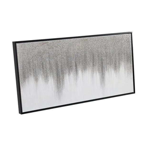 Home - TwoOases 40" x 20" 100% Hand Painted Wall Art, DISSA 90" x 90" Sherpa Blanket Fleece Blanket - MSRP $1,930