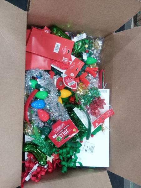 Seasonal - Hallmark Christmas Gift Bags, New Year Party Blowers, Festive Voice Light Sets - MSRP $9,102