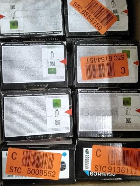 Ink Cartridges & Toners - Variety Lexmark - MSRP $3,228