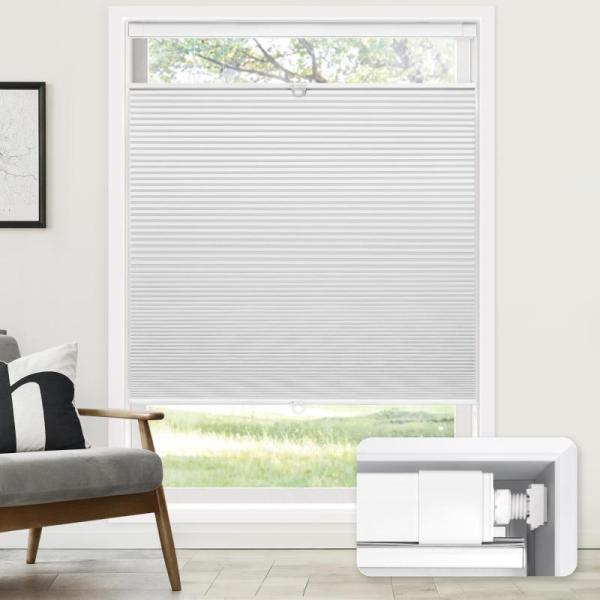 LazBlinds Cordless Cellular Shades, Top, 21''Wx 64''H - MSRP $77