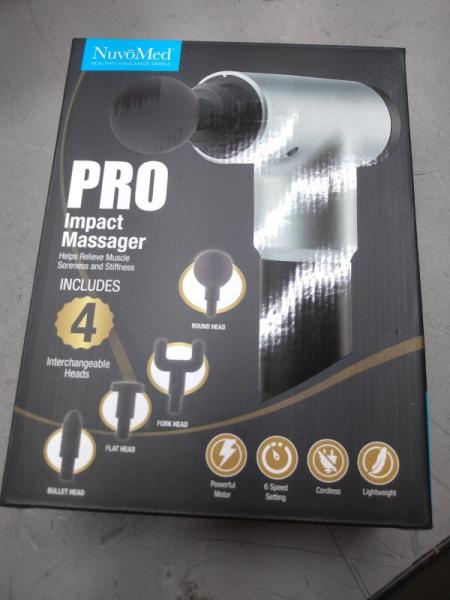 Health and Beauty - E.L.F. Precision Liquid Eyeliner Black, Nuvomed Pro Impact Massager - MSRP $1,650