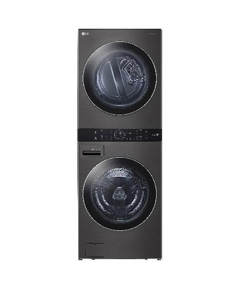 Salvage Appliances - LG WKGX201HBA Front Load Center Control 4.5 cu. ft. Washer & 7.4 cu. ft. Gas Dryer - MSRP $2,799