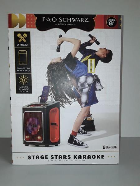 FAO Schwarz Stage Stars Karaoke Music Station - Est Retail $99