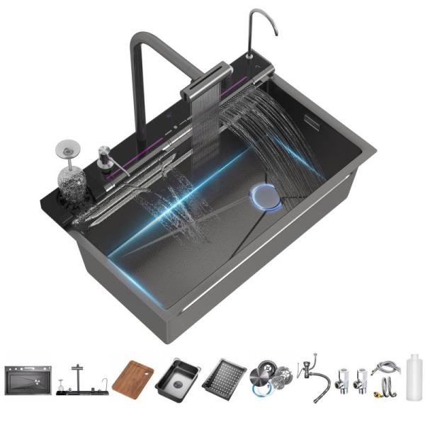 Home Improvement - SDGRP Smart Kitchen Sink 29.5 x 18.1, Filtrete 20x24x1 AC Furnace Air Filter, Yuaben	 - MSRP $1,735