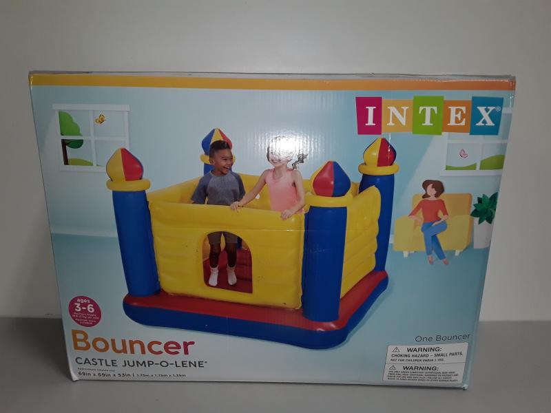 Intex Inflatable Jump-O-Lene Castle Bounce House - Est Retail $72