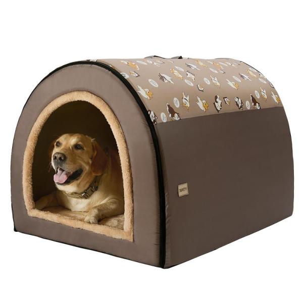 Pet Products - Jiupety 2 in 1 Dog House Indoor, Stainless Steel Extra Large Metal Litter Box - MSRP $2,532
