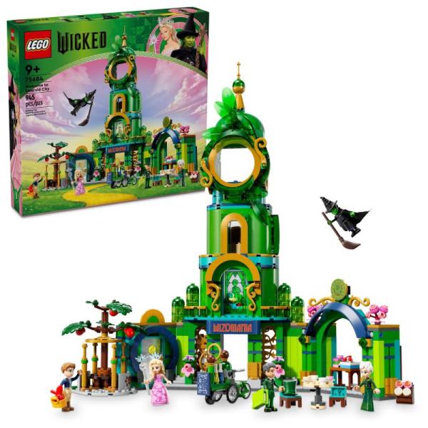 Toy - Lego Wicked Welcome to Emerald City Building Toy, Ayeboovi Toss and Catch Ball Set - MSRP $1,553