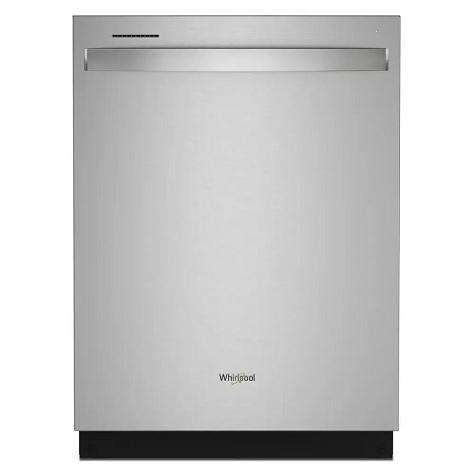 Shelf Pull Appliances - Whirlpool WDT531HAPM 24" Hybrid Top Control Quiet Dishwasher - MSRP $525