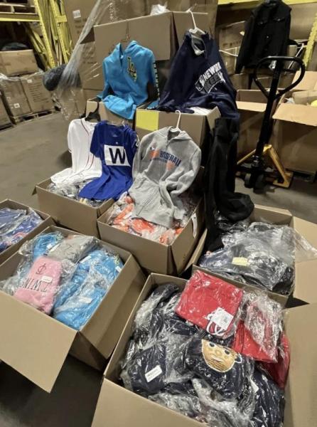 Bulk Lot of 500 MLB Assorted Licensed Youth And Adult MSRP $15,000