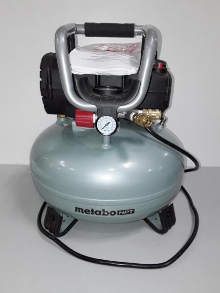 Metabo HPT Air Compressor, Pancake, 6-Gallon, 165 PSI, EC711S - MSRP $169