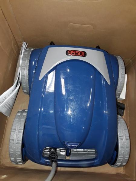 Polaris 9550 Sport Robotic Pool Vac for In-Ground Pools up to 60ft, Remote Control, Wall Climbing - MSRP $1,099