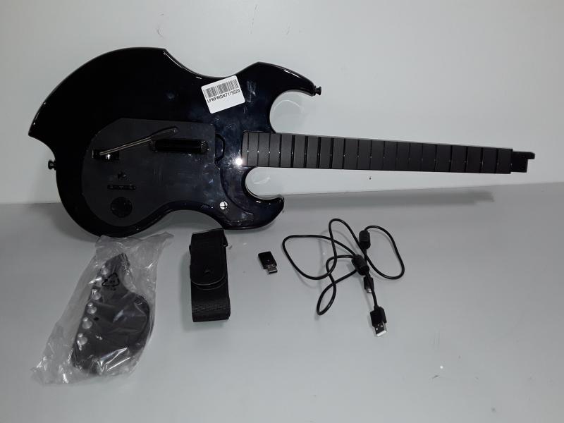 PDP RIFFMASTER Wireless Guitar Controller, Rechargeable, Black - MSRP $110