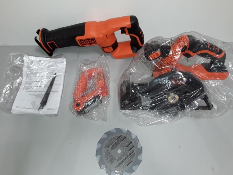 BLACK+DECKER 20V MAX Power Tool Combo Kit, 4-Tool Cordless Power Tool Set - MSRP $127