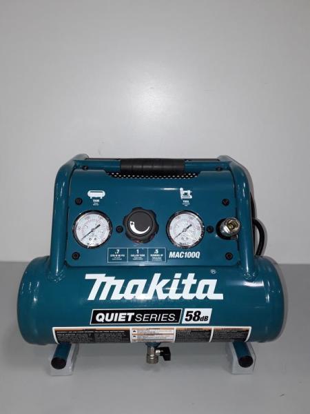 Makita MAC100Q Quiet Series, 1/2 HP, 1 Gallon Compact, Oil-Free, Electric Air Compressor - MSRP $238